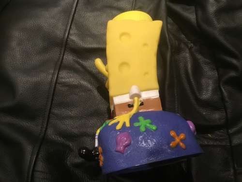 SpongeBob SquarePants Universal Studios Viacom Drinking Cup Figure No Straw
