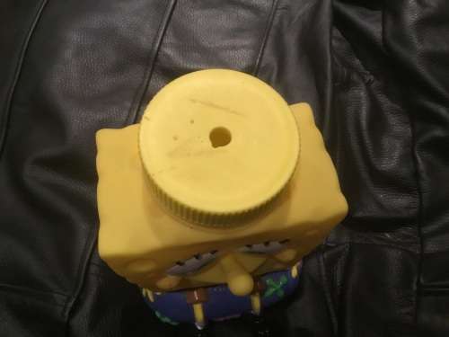 SpongeBob SquarePants Universal Studios Viacom Drinking Cup Figure No Straw