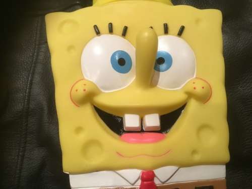 SpongeBob SquarePants Universal Studios Viacom Drinking Cup Figure No Straw