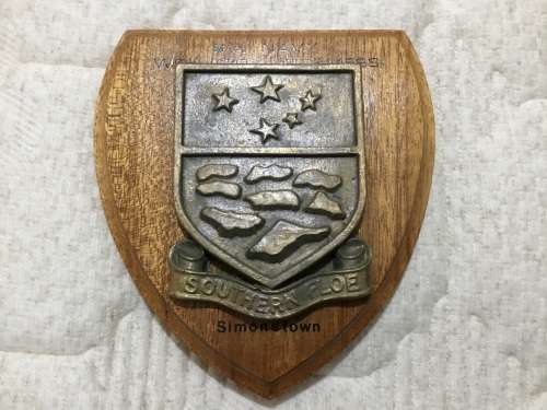 SA NAVY WO / CPO and PO MESS PLAQUE