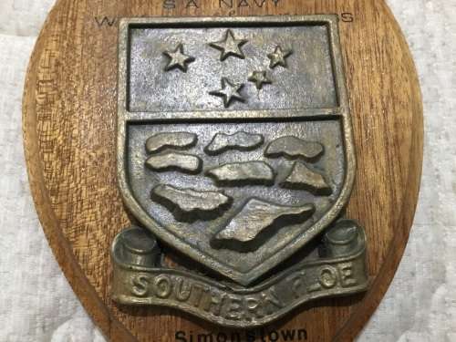 SA NAVY WO / CPO and PO MESS PLAQUE