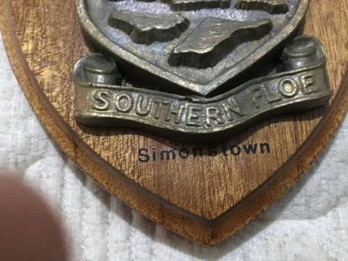 SA NAVY WO / CPO and PO MESS PLAQUE