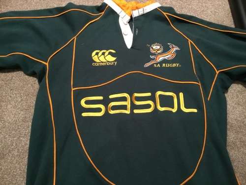 Springbok  rugby jersey size Small