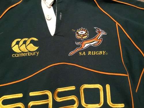 Springbok  rugby jersey size Small