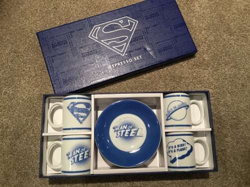 Superman espresso set