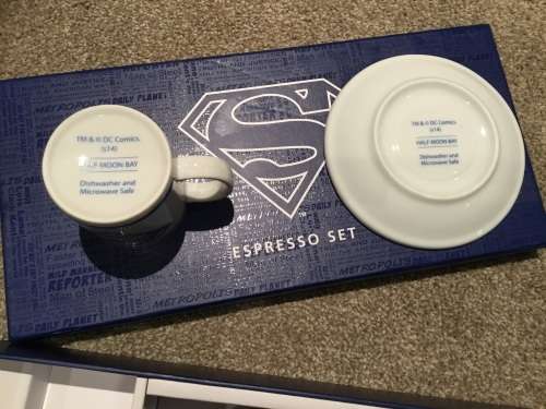 Superman espresso set