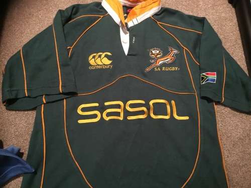 Springbok  female rugby jersey size M