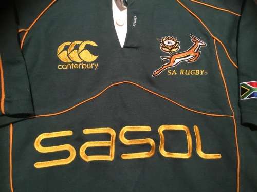 Springbok  female rugby jersey size M