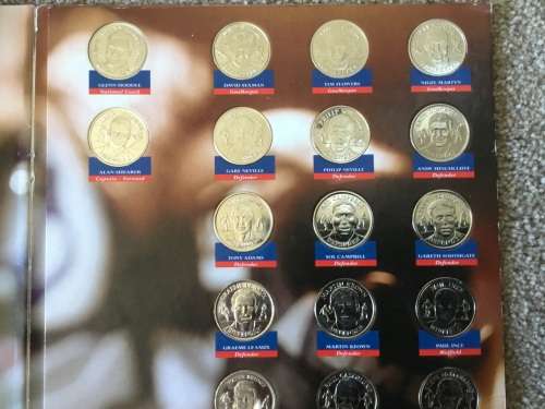 Brirtish football SQUARD 23 MEDAL COLLECTION 1998