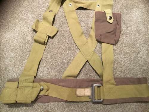 Film props military  harness