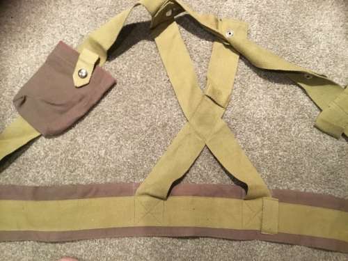 Film props military  harness