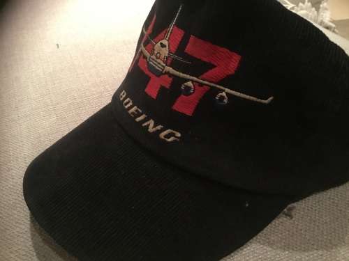 Original Boeing 747 t shirt.and Cap  t shirt size 2xl / cap one size fits all