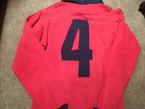 Morne` rugby players jersey 36 cm  long sleeved no 4