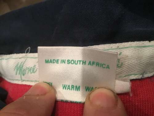 Morne` rugby players jersey 36 cm  long sleeved no 4