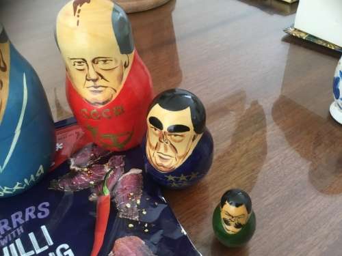 Russian leaders from Vladimir Vladimirovich Putin USSR Doll