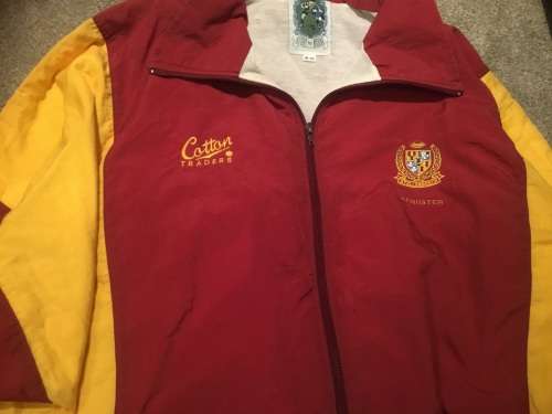 Stellenbosch university afrigter Rugby tracksuit top size XXL