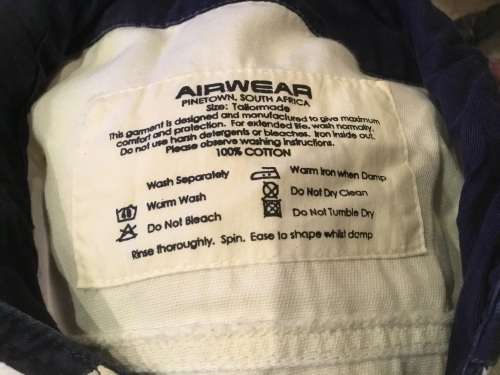 Helicopter flight suit