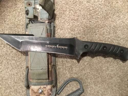 Schrade extreme survival knife