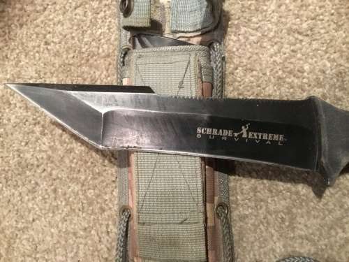 Schrade extreme survival knife