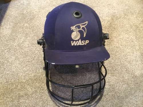 Wasp players cricket helmet