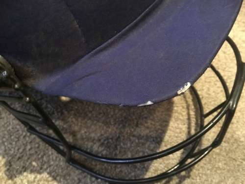 Wasp players cricket helmet