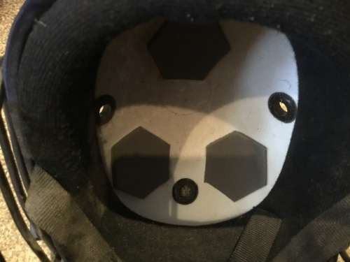 Wasp players cricket helmet