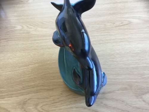 Poole pottery amazing lover dolphins