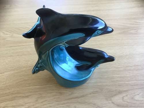 Poole pottery amazing lover dolphins