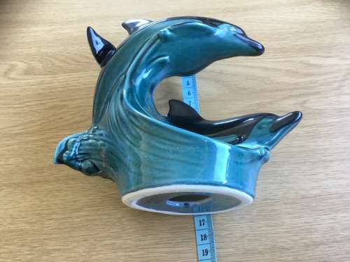 Poole pottery amazing lover dolphins