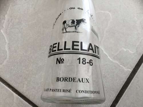 Bellelait milk bottle