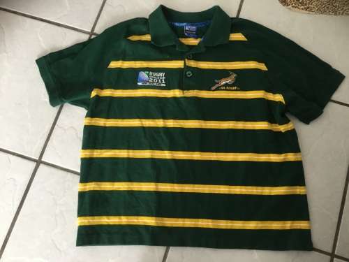 SOUTH AFRICA SPRINGBOK WORLD CUP 2011 shirt
