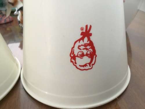 Vintage KFC Kentucky Fried Chicken moon beam plastic bucket