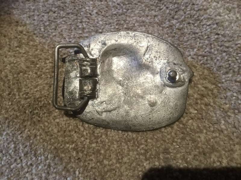 BUFFALO RALLY BELT BUCKLE
