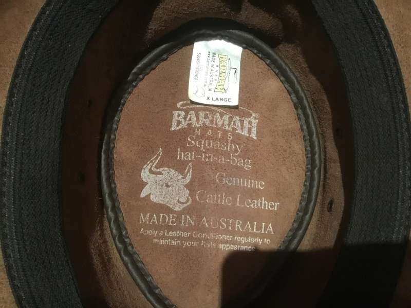 Original Australia Barmah cattle hat SIZE XL