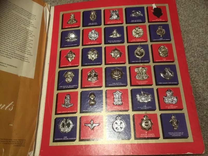The Great British regiment badge collection set