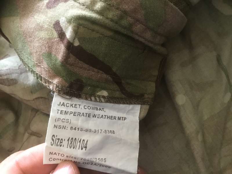 Military  jacket 180/104  MTP