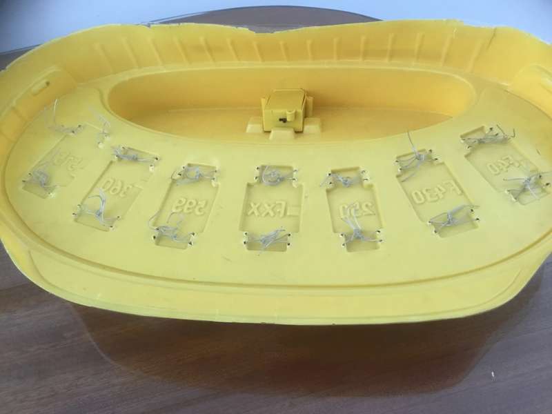 Shell oil Ferrari car set