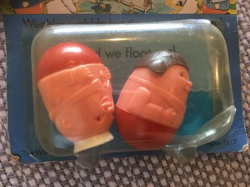 Vintage weeble sailor & pilot airfix  1973
