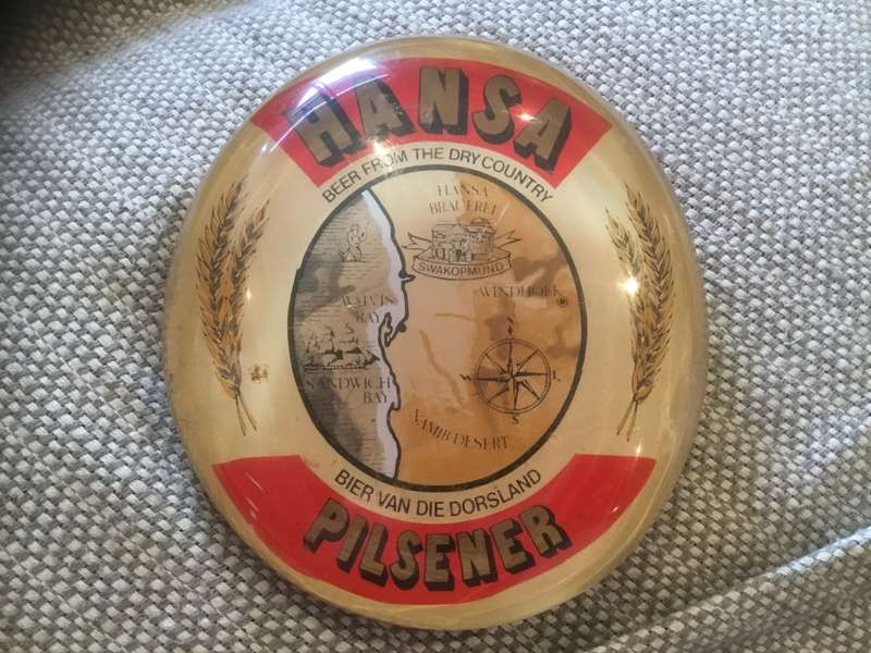Original HANSA PILSENER BAR PLAQUE