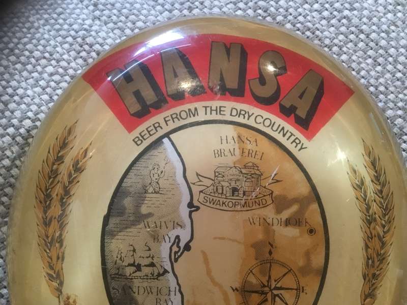 Original HANSA PILSENER BAR PLAQUE