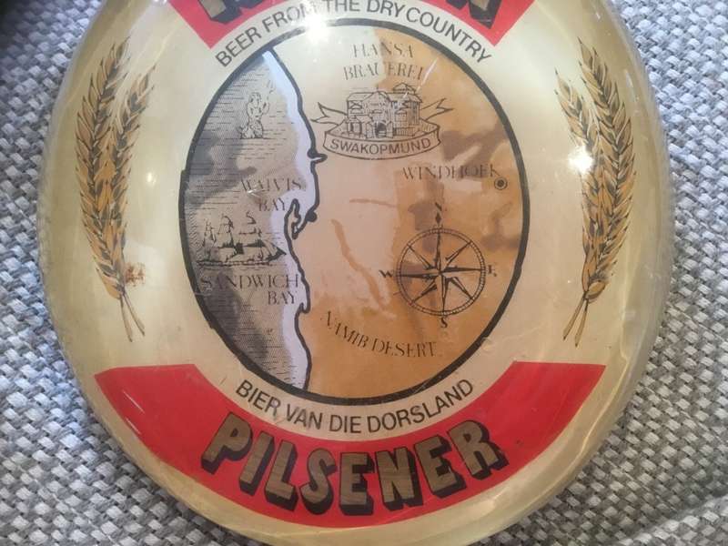 Original HANSA PILSENER BAR PLAQUE