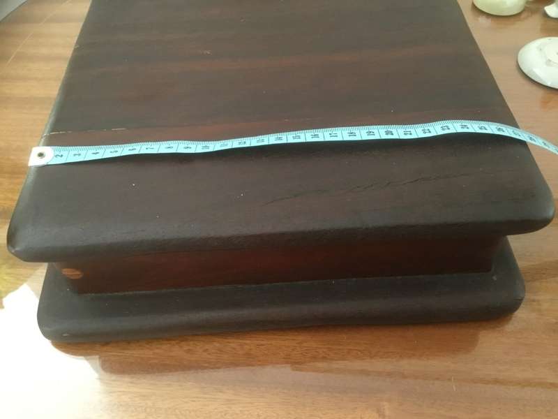 Rhodesian railway sleepers wood box