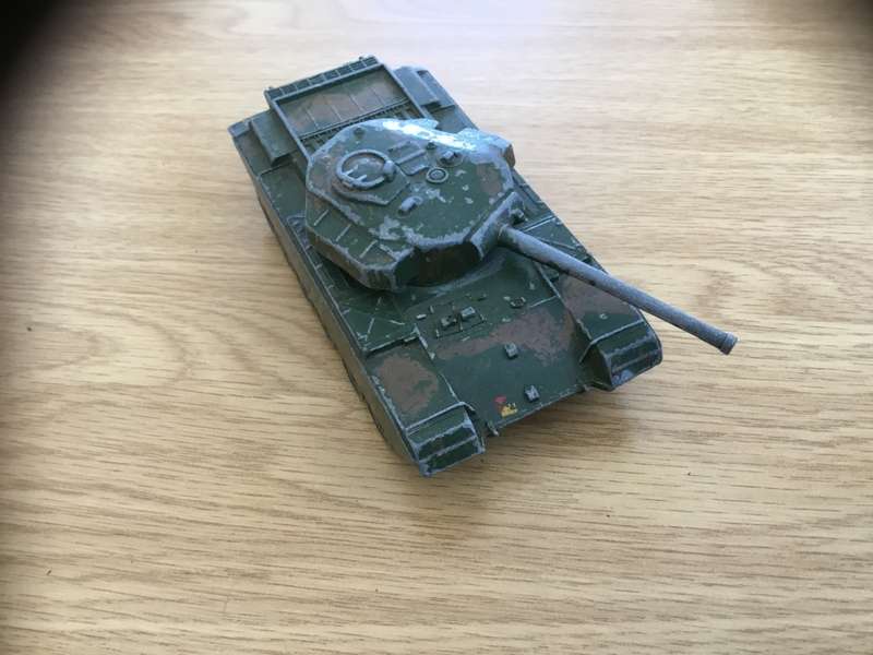 Vintage DINKY SUPERTOYS 651 CENTURION TANK  Meccano military vehicle