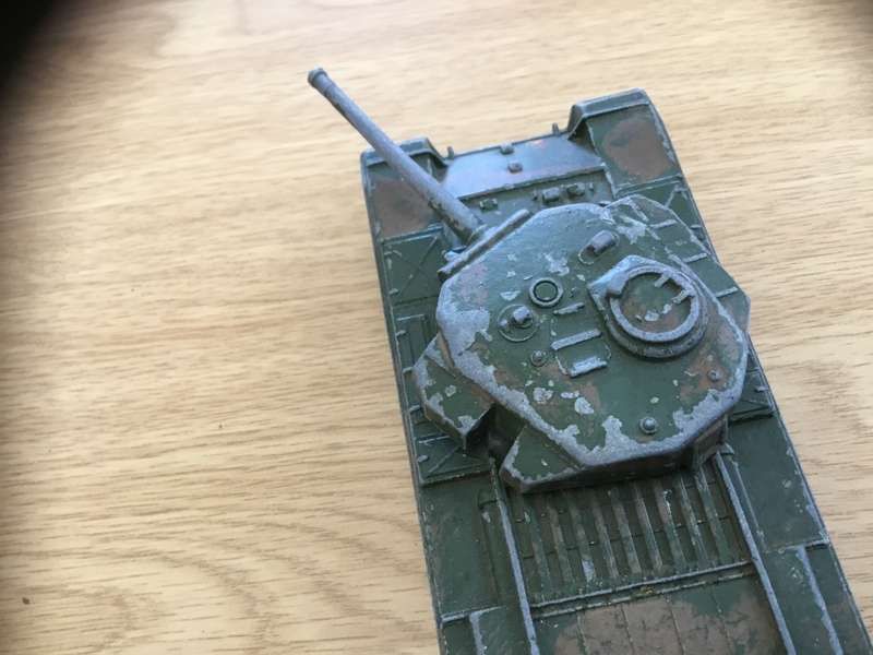 Vintage DINKY SUPERTOYS 651 CENTURION TANK  Meccano military vehicle