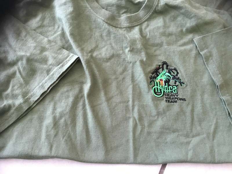 War Hammer Hydra heavy weapons team  t shirt size XL