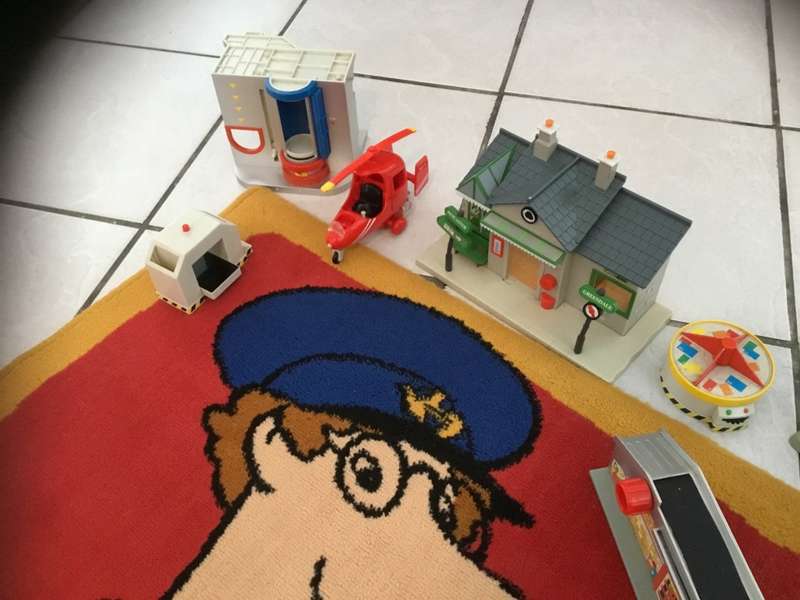 Postman Pat & cat , Mrs Goggins.police man 14 items