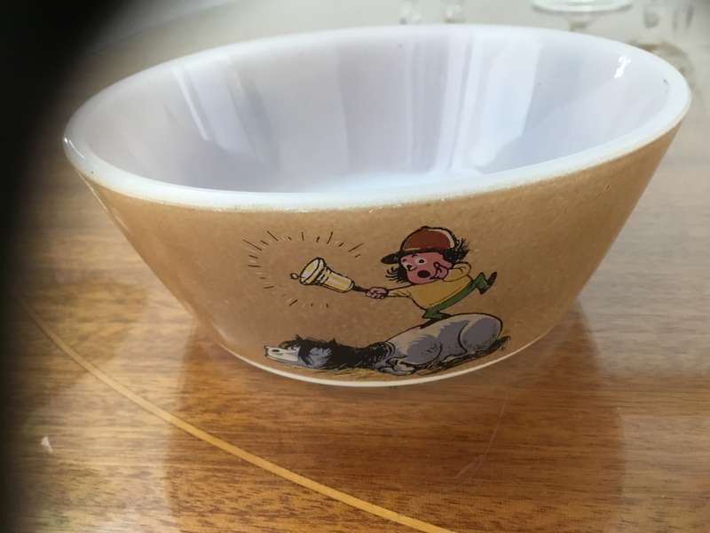 Vintage Norman Thelwell Pony Horse Rider bowl & beer mug 1970 era