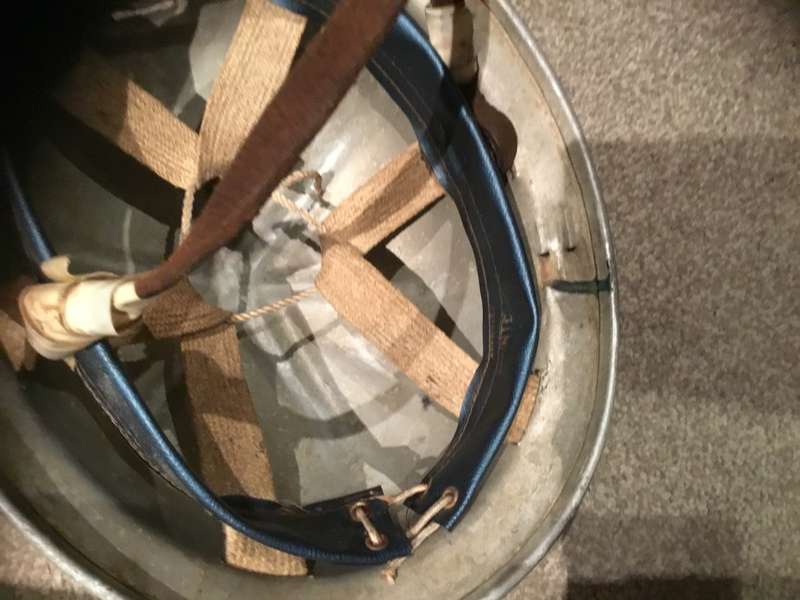 Vintage Rhodesian/SA miners  Helmet