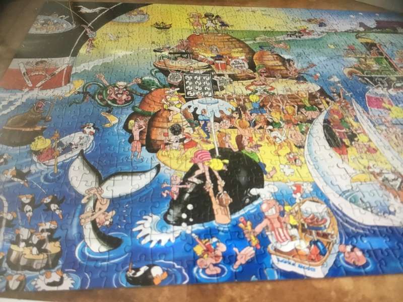 Kastell 1000 rocking stones beach party puzzle