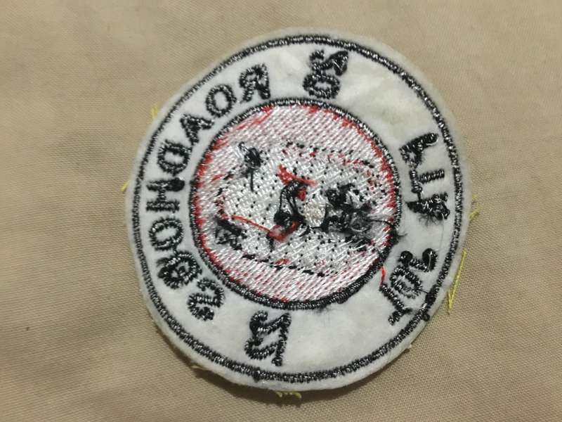 Buffalo rally National & Roadhogs motorcycle club  2022 jol  badge